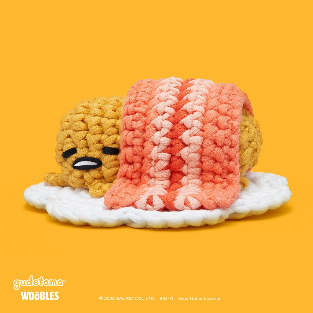 Tiny GudetamaTM Bacon Blanket Accessory Kit