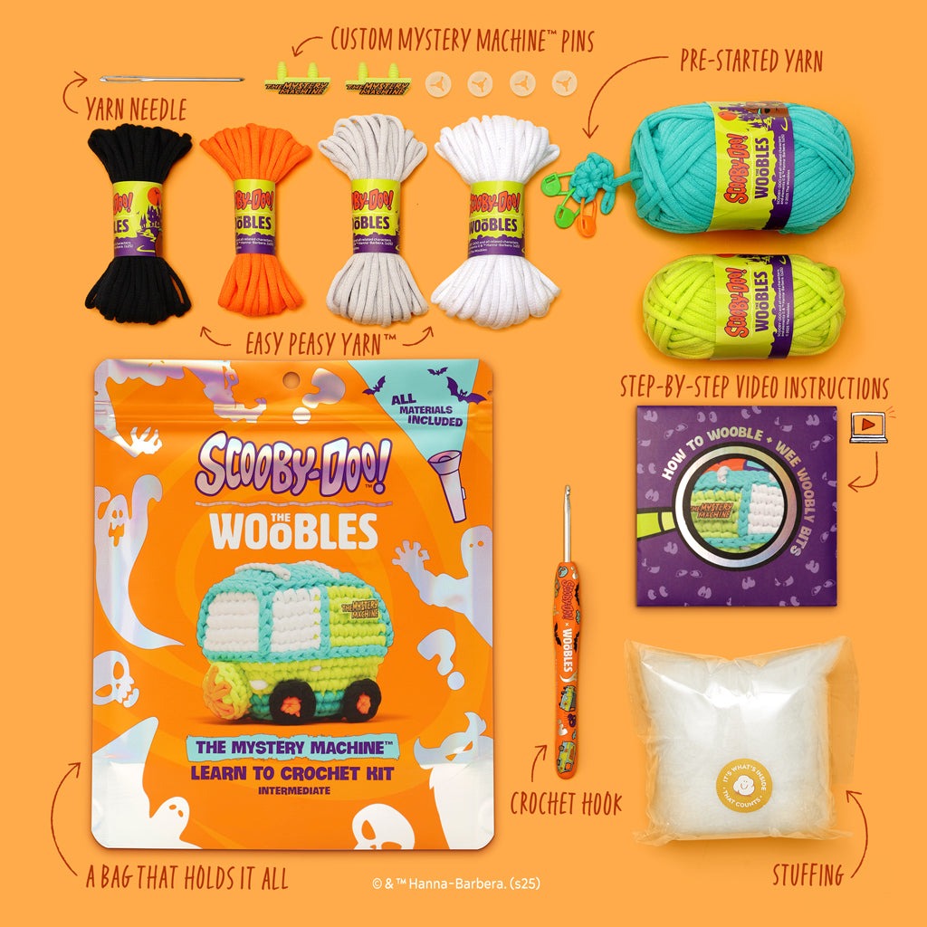 The Mystery MachineTM Crochet Kit