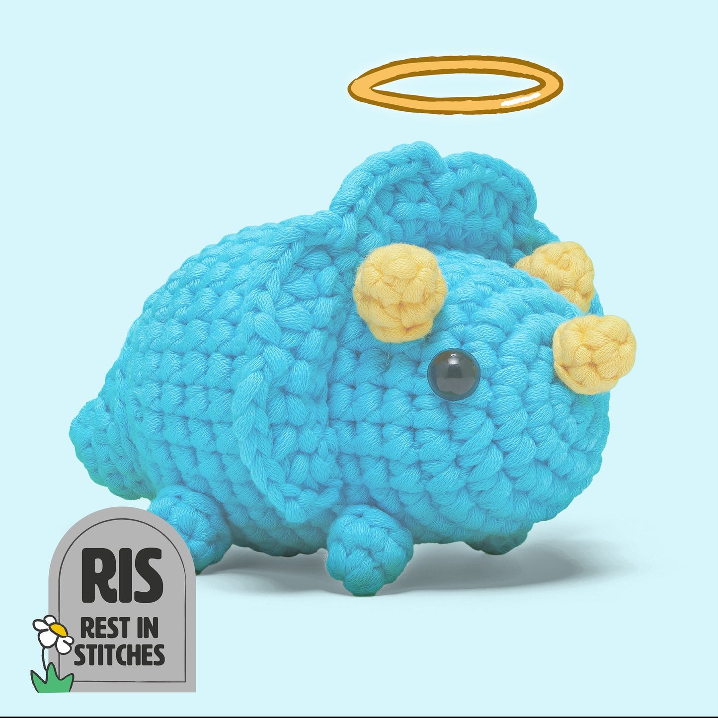 Oscar the Triceratops Crochet Kit