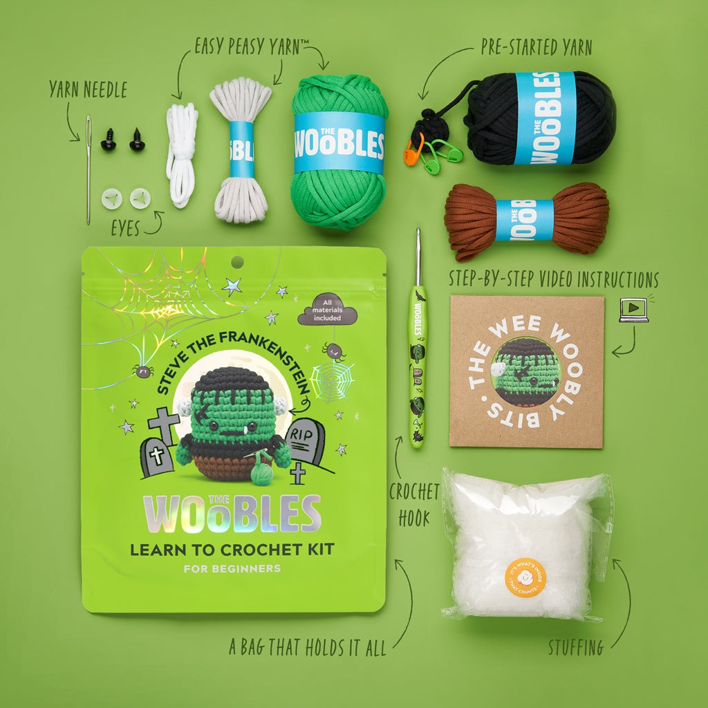 Steve the Frankenstein Crochet Kit