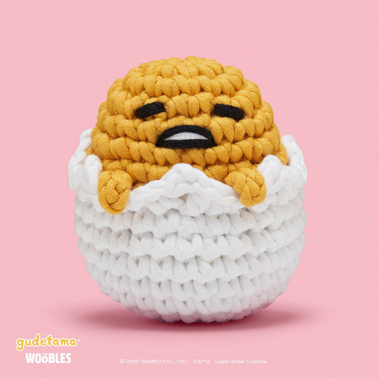 GudetamaTM in the Shell Crochet Kit