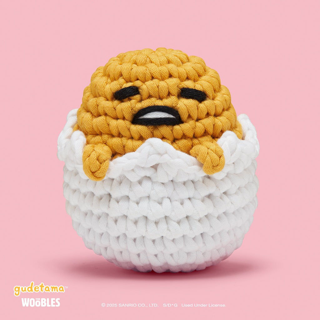 GudetamaTM in the Shell Crochet Kit