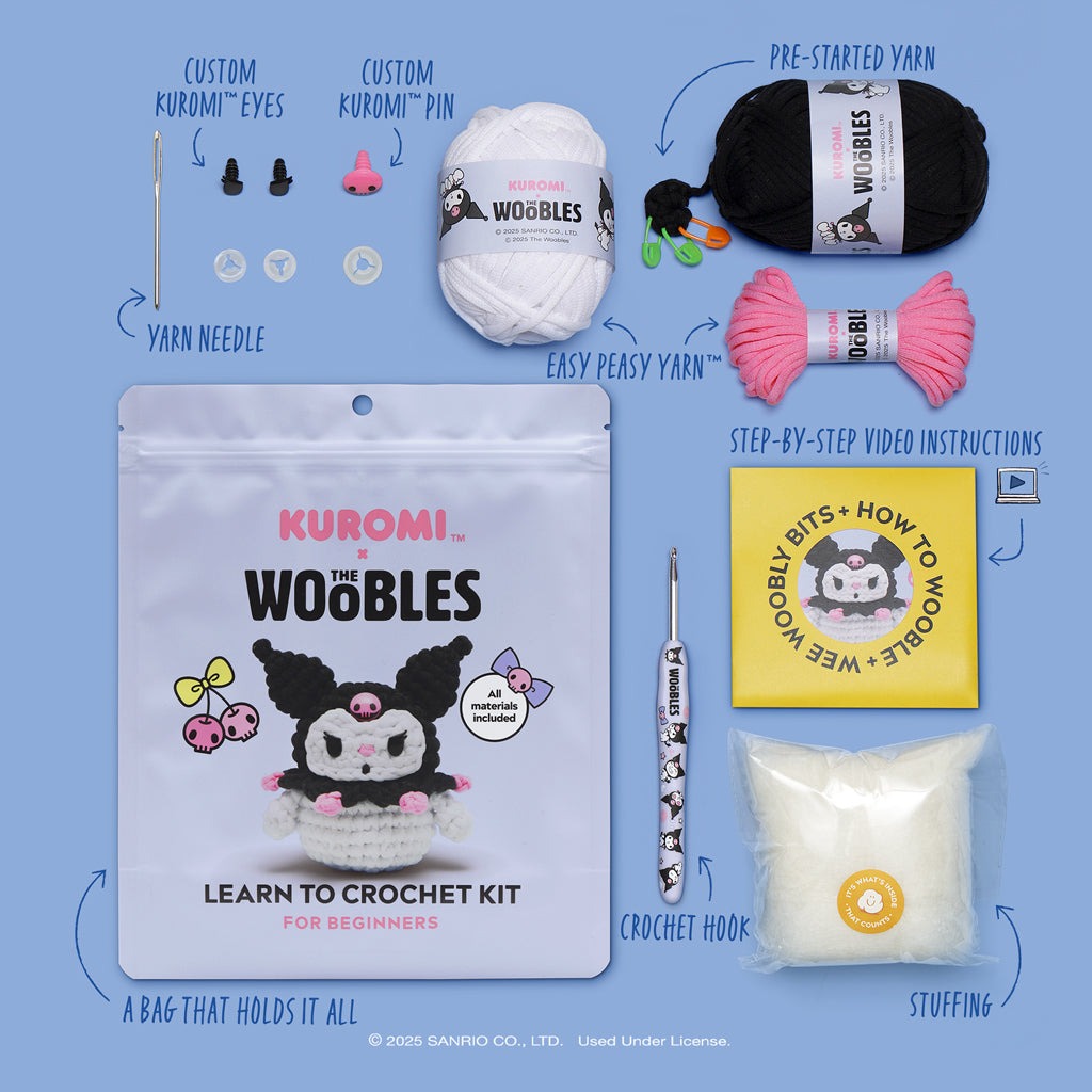 KuromiTM Crochet Kit