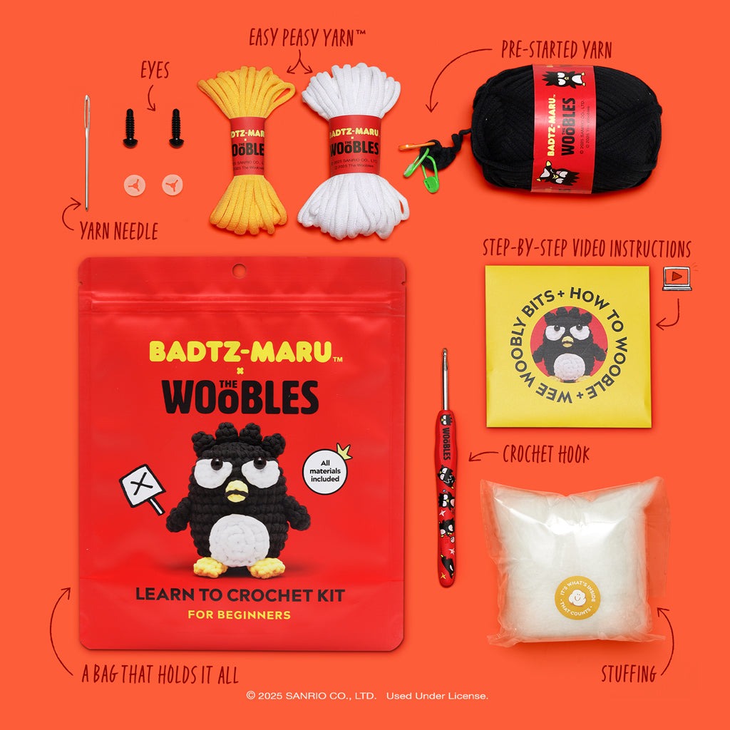 Badtz-maruTM Crochet Kit