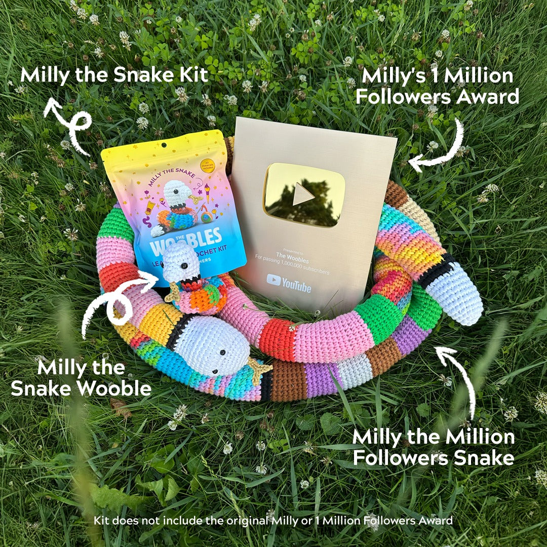 Milly the Snake Crochet Kit