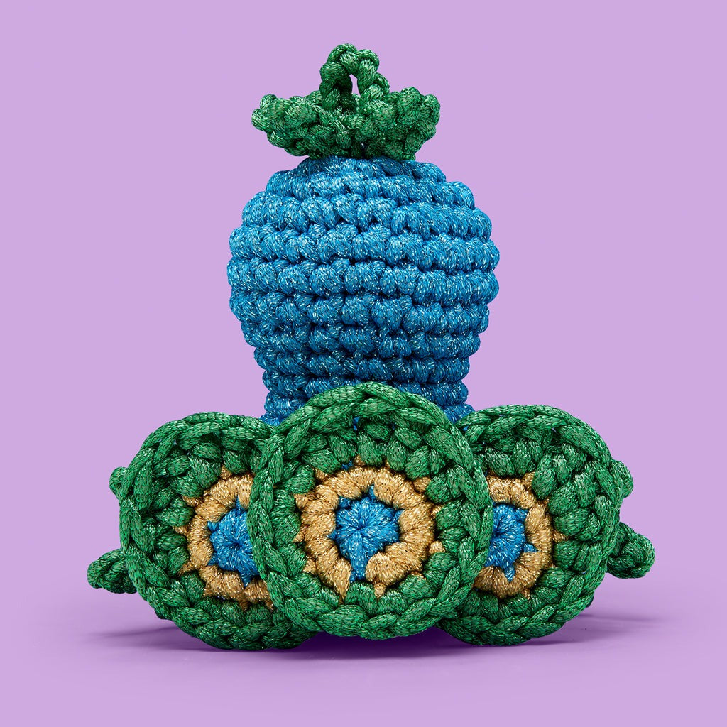Reginald the Peacock Crochet Kit