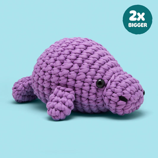 Phyllis the Manatee Extra Squeezy Crochet Kit