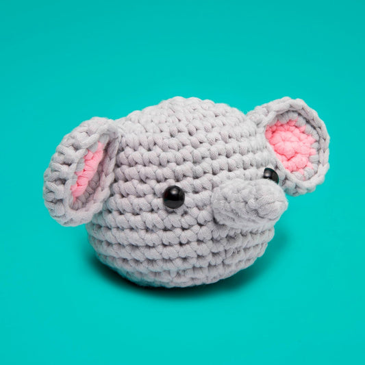 Bubbles the Elephant Crochet Kit