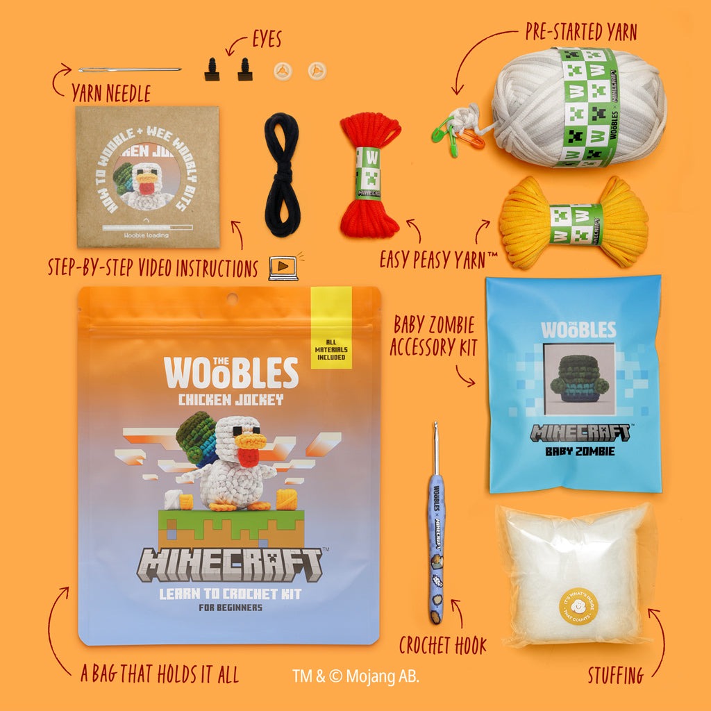 Minecraft Chicken Jockey Bundle
