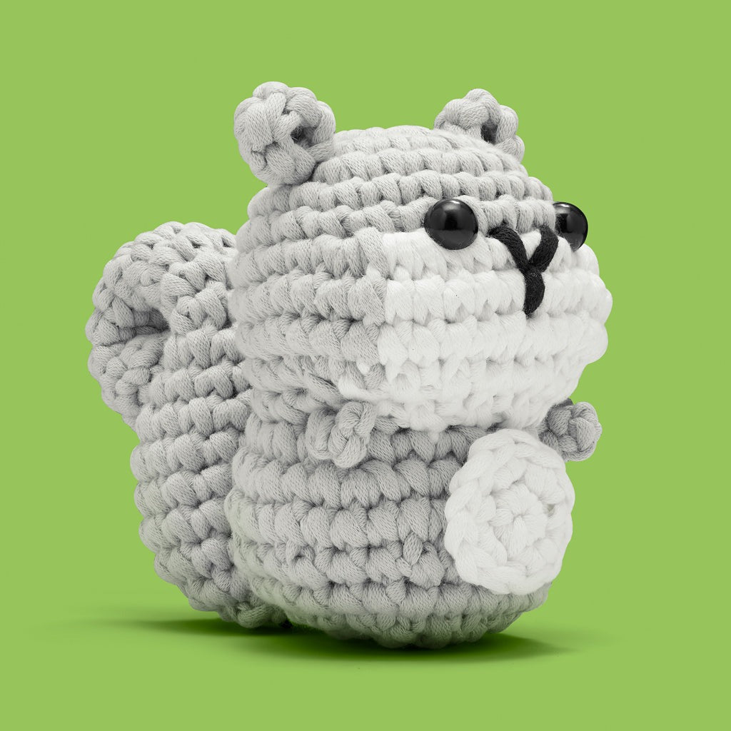 Ace the Squirrel Crochet Kit