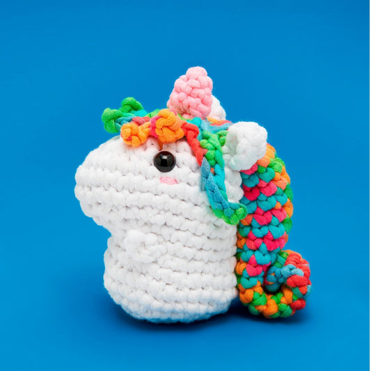 Billy the Unicorn Rainbow Crochet Kit