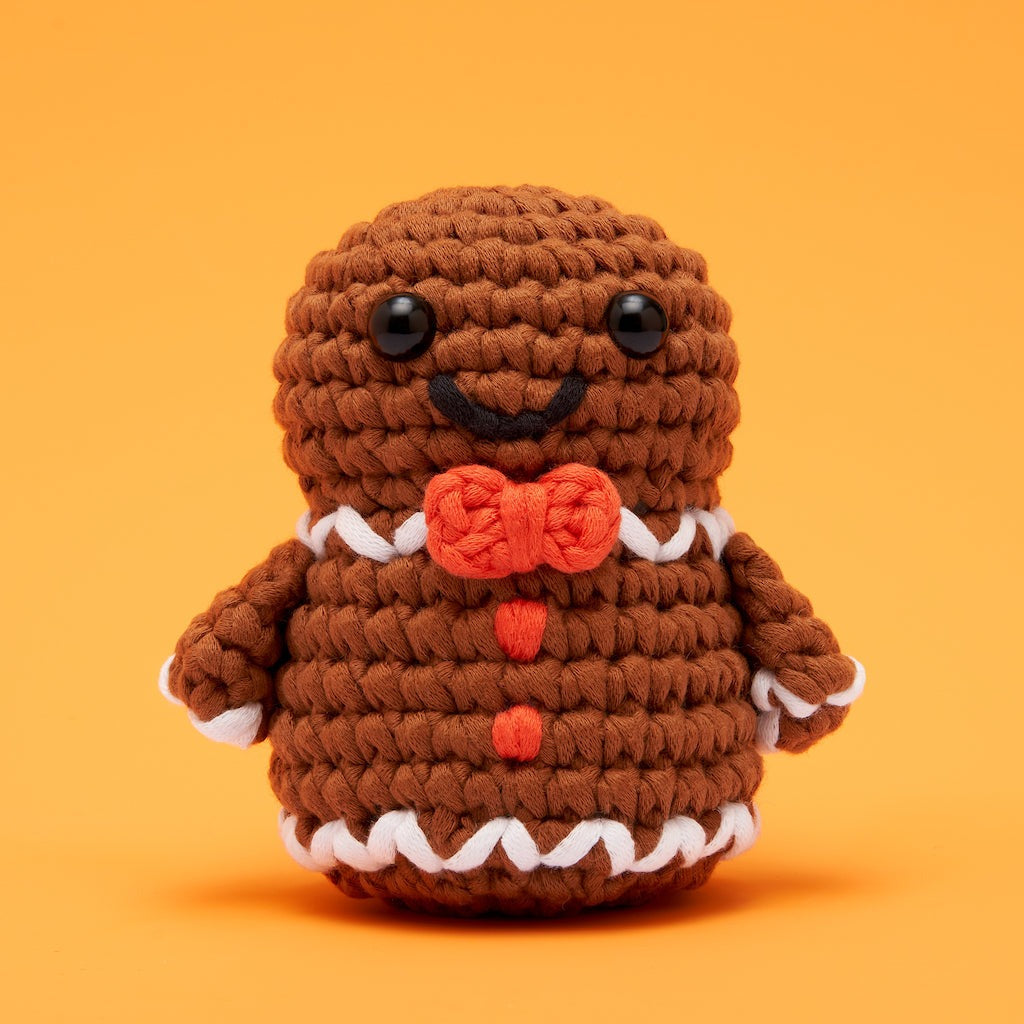 Ted the Gingerbread Man Crochet Kit