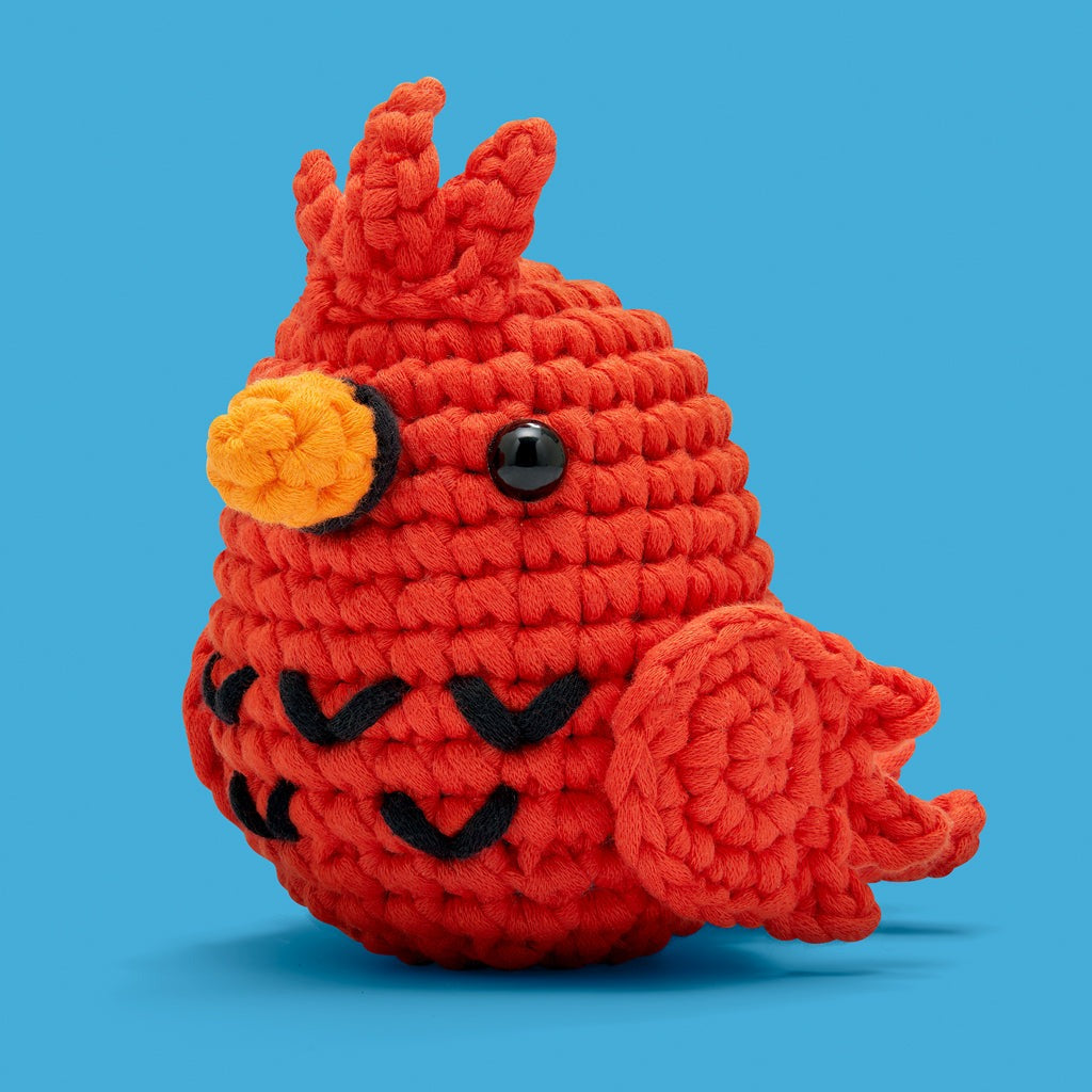 Tori the Cardinal Crochet Kit