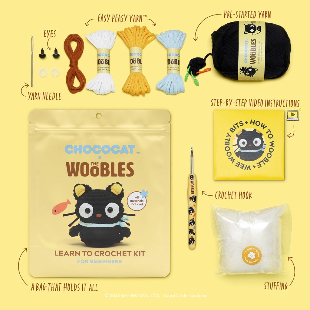 ChococatTM Crochet Kit