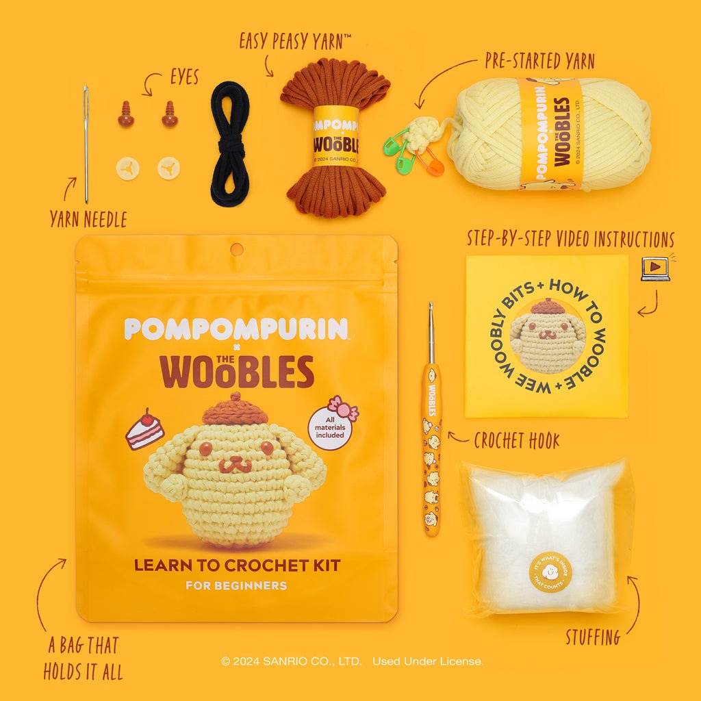 PompompurinTM️ Crochet Kit