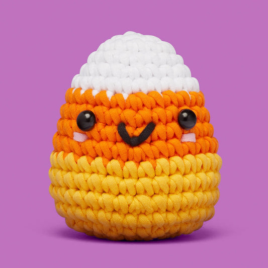 Maisey the Candy Corn Crochet Kit